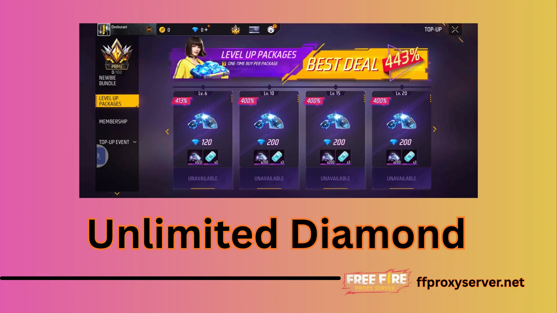 Unlimited Diamond